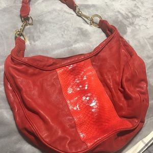 Caprice Bianca Red handbag